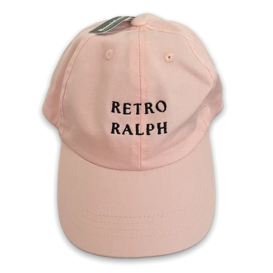 Pink Retro Ralph Dad Cap