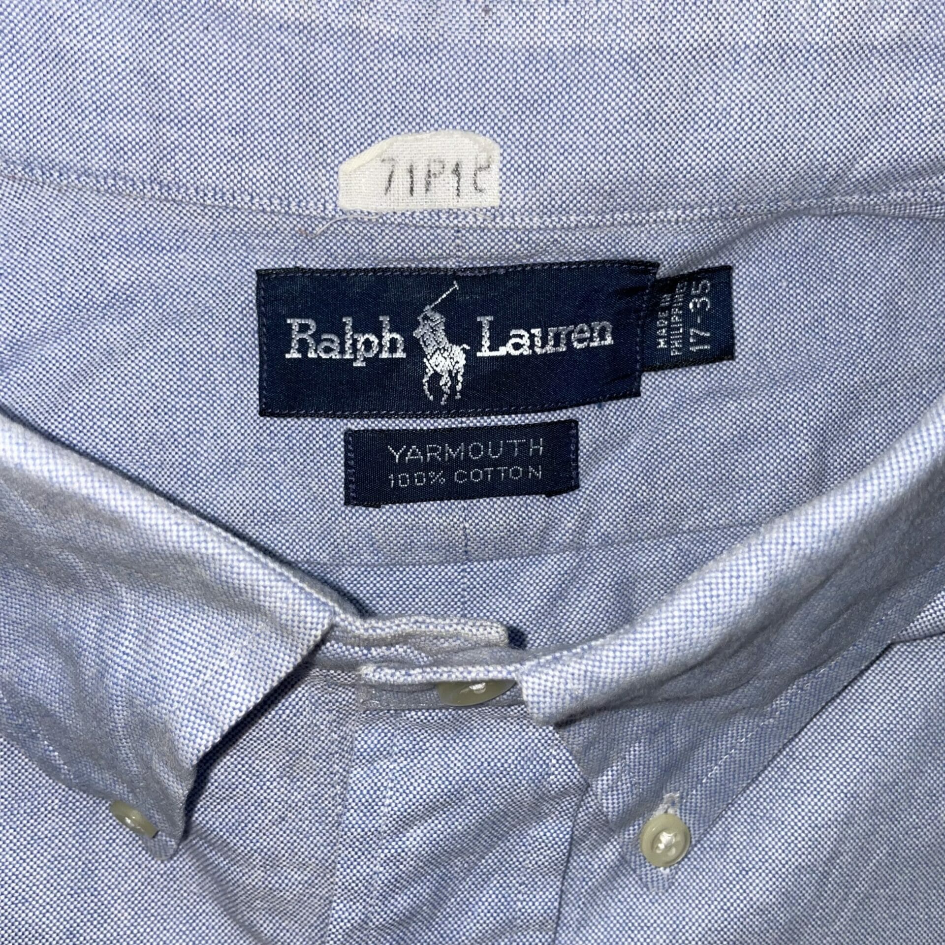 Blue Ralph Lauren Oxford Shirt