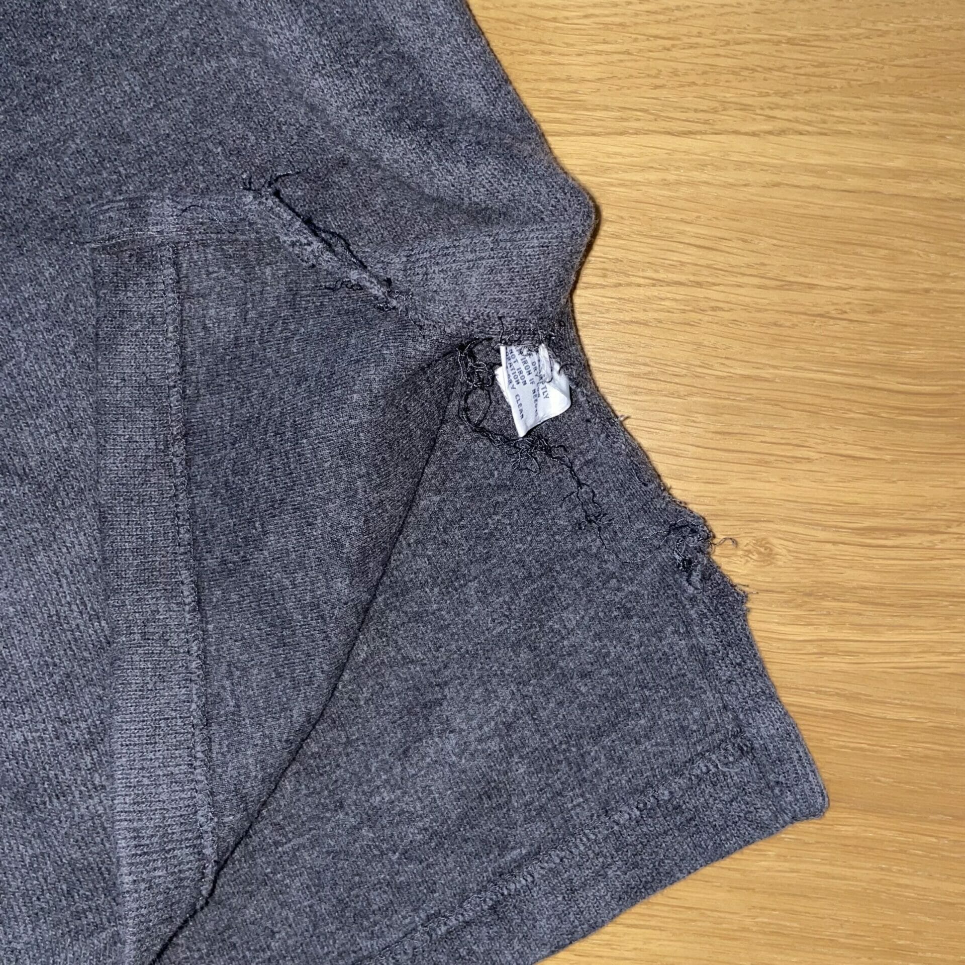 Grey Quarterzip