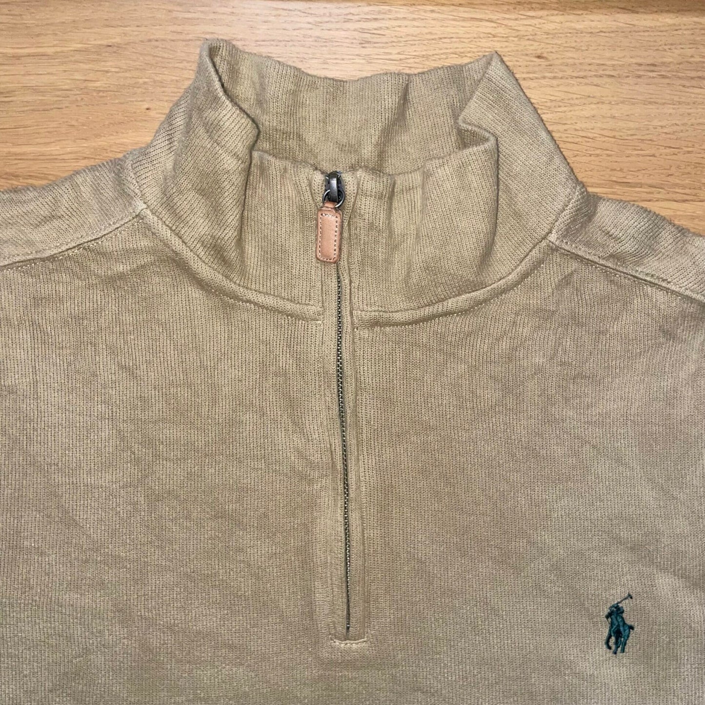 Beige Tan Quarterzip