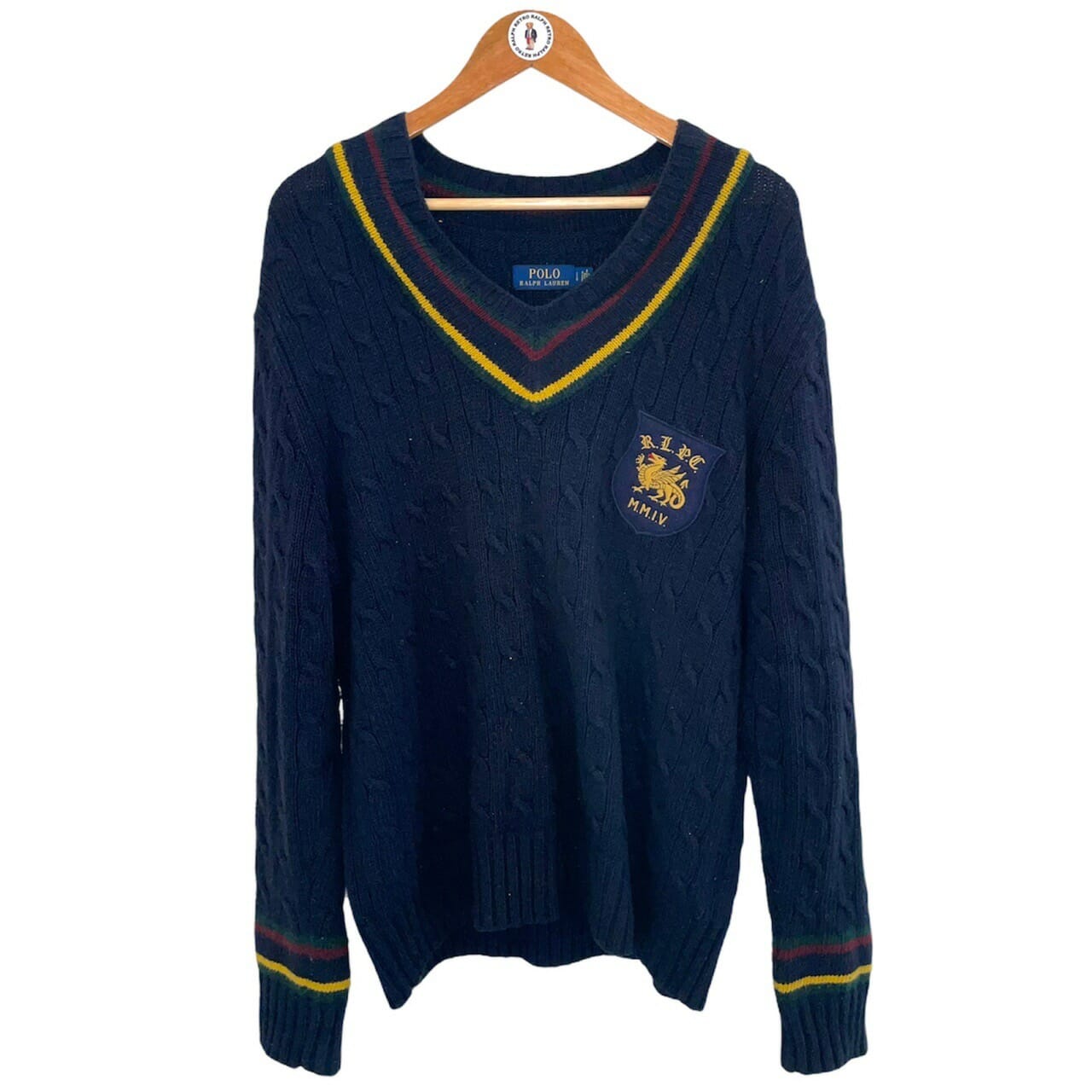 Navy Blue Cricket Jumper