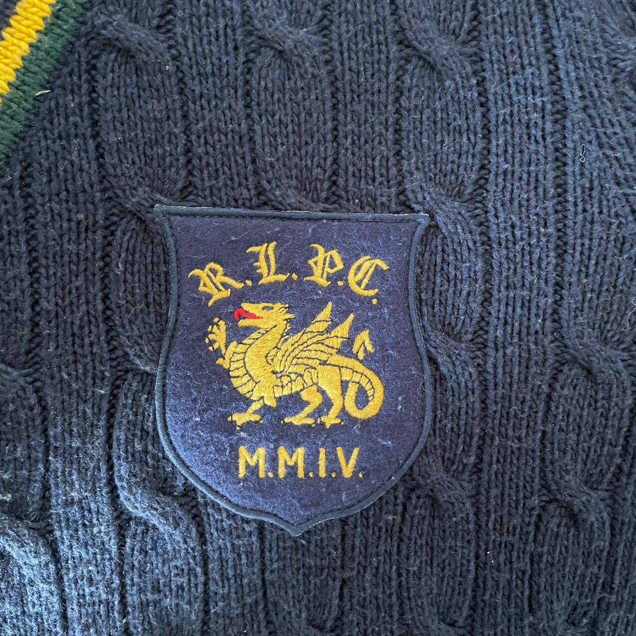 Navy Blue Cricket Jumper