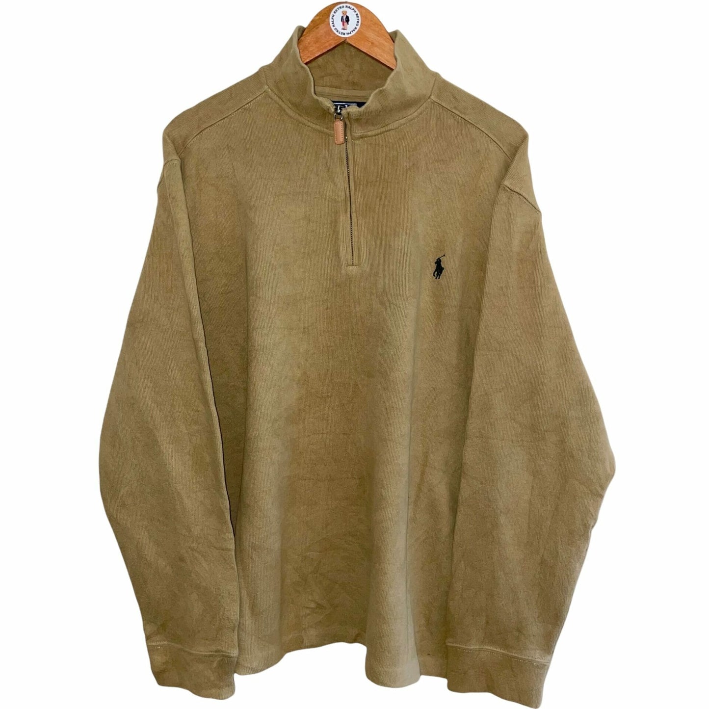 Beige Tan Quarterzip