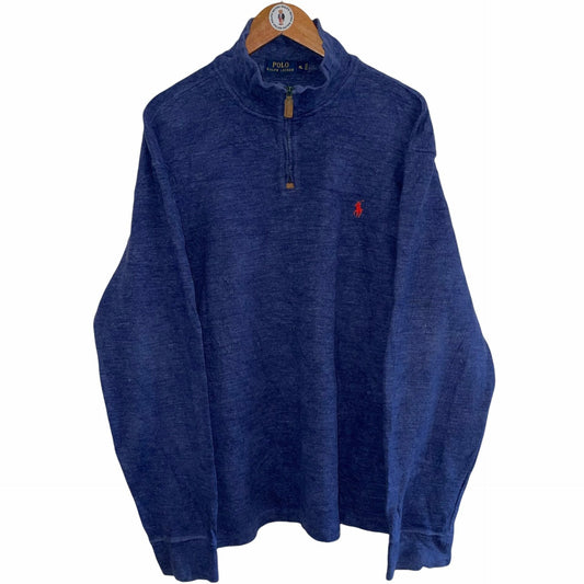 Faded Navy Blue Quarterzip