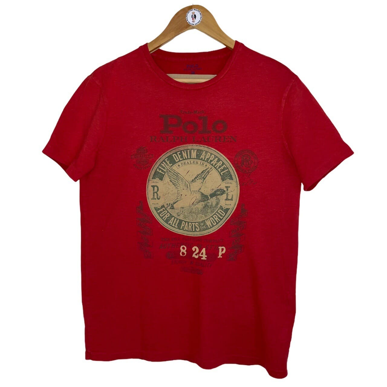 Red Duck Print T-Shirt