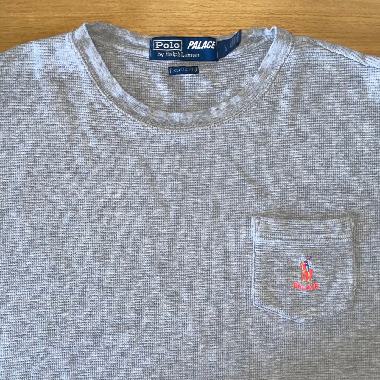 Grey Palace X Ralph Lauren Waffle T