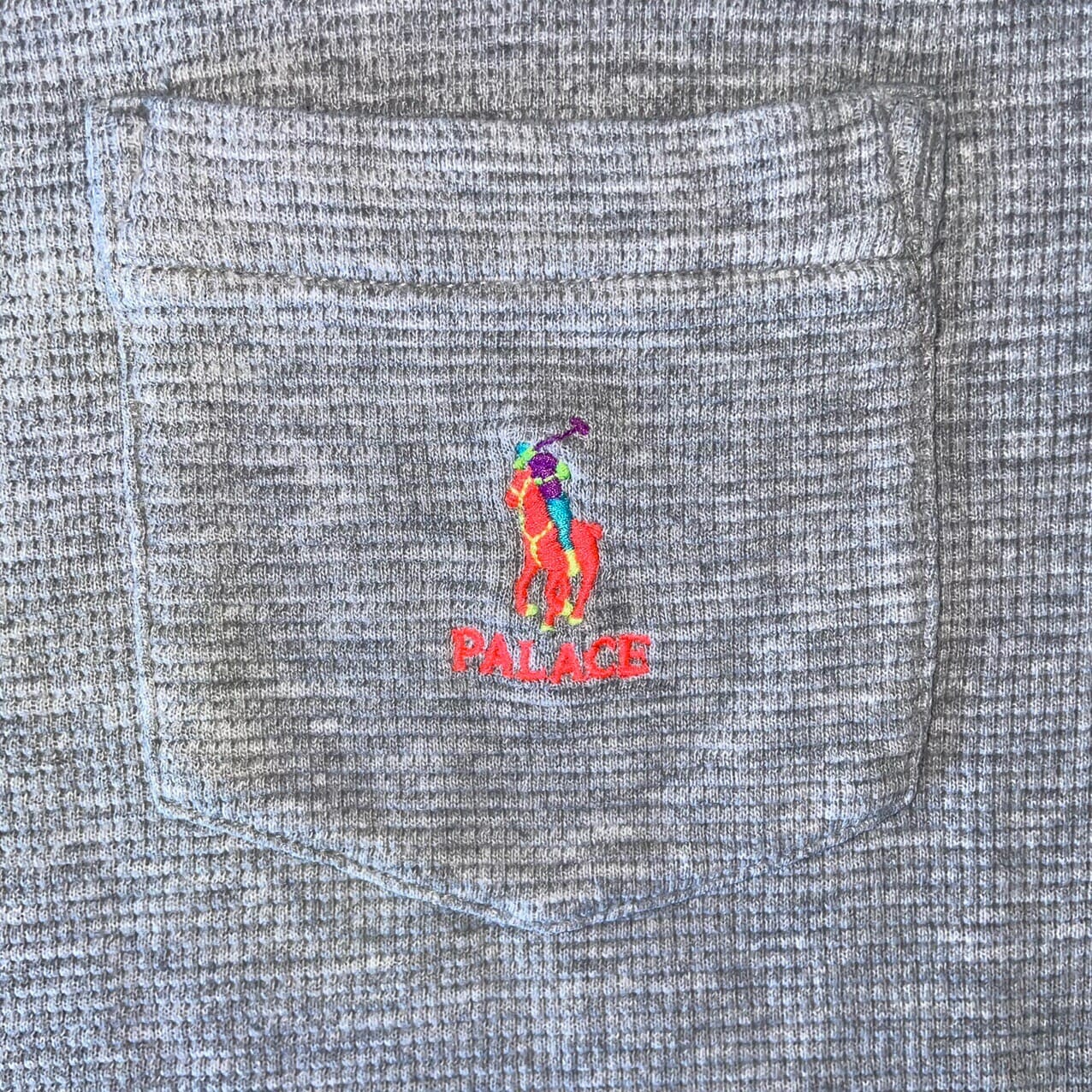 Grey Palace X Ralph Lauren Waffle T