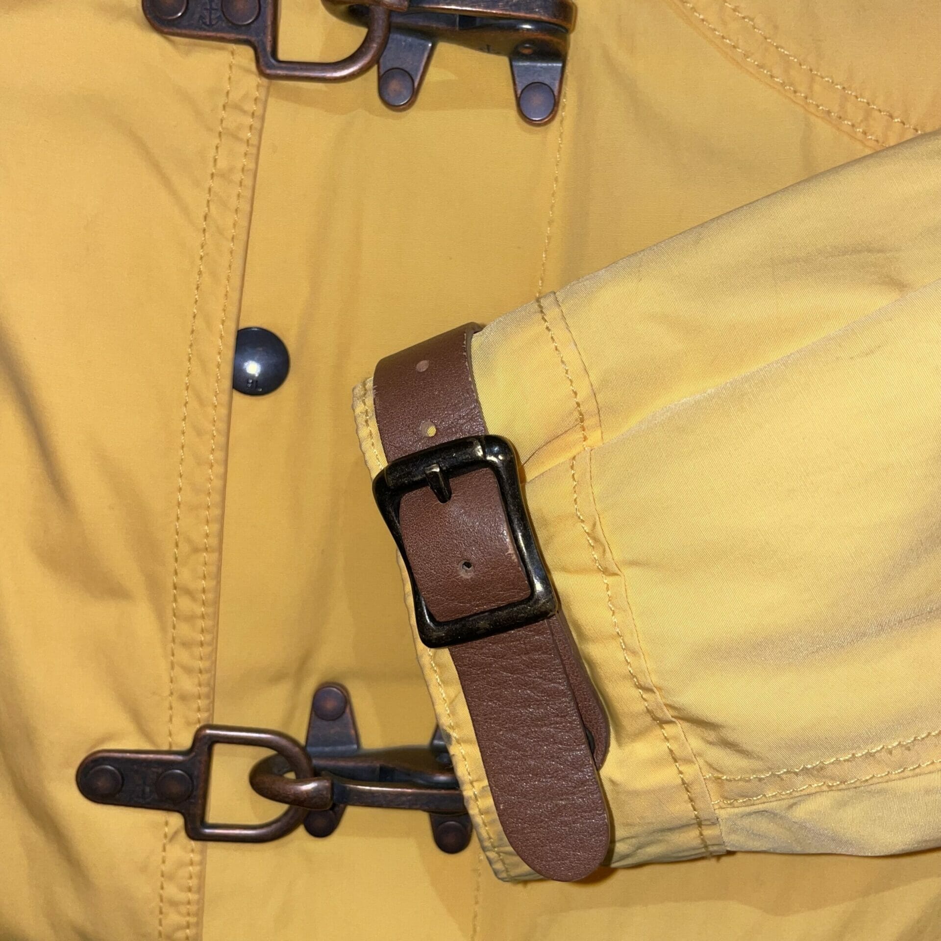 Yellow Fisherman Fireman Cotton Jacket