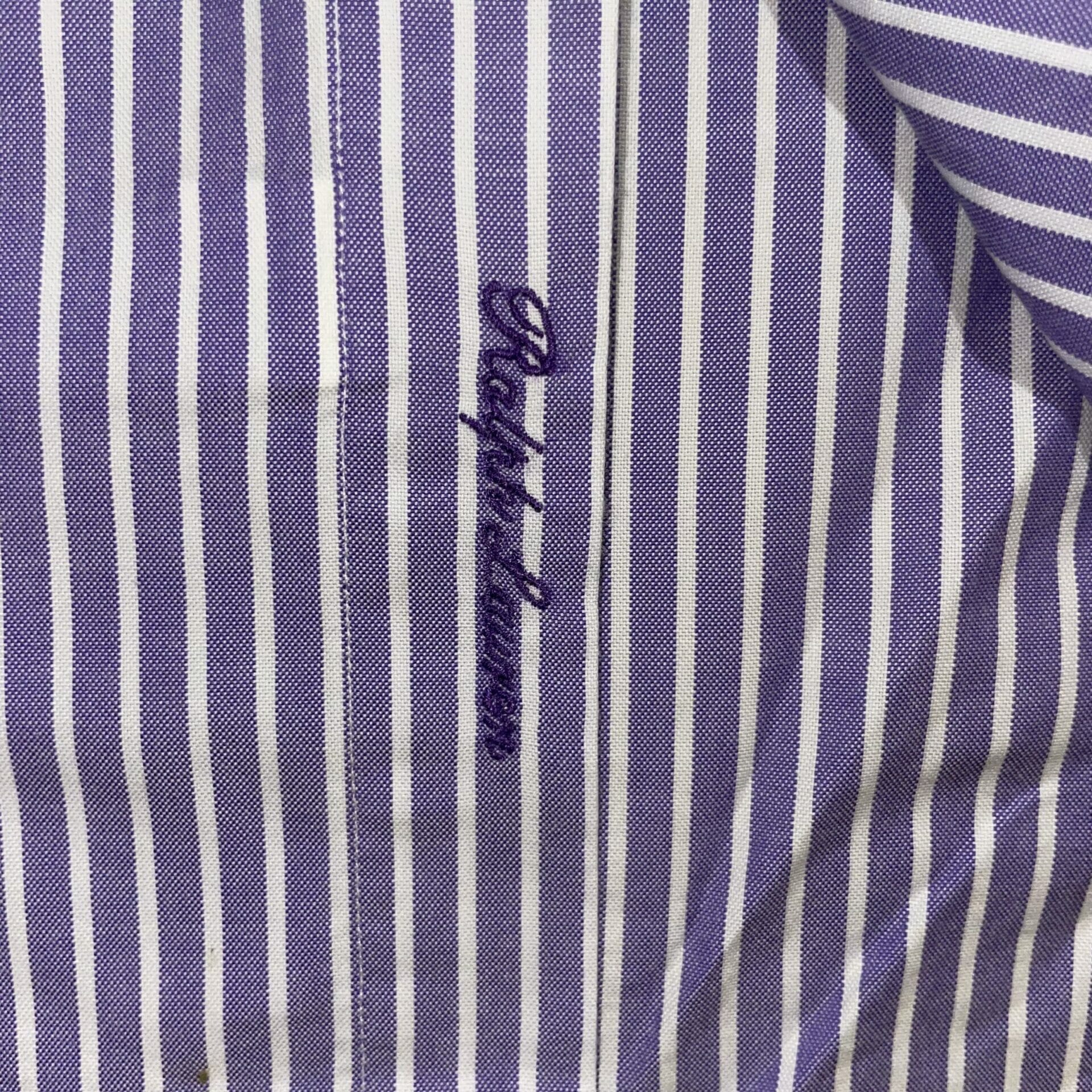 Purple Label Striped Dress Shirt