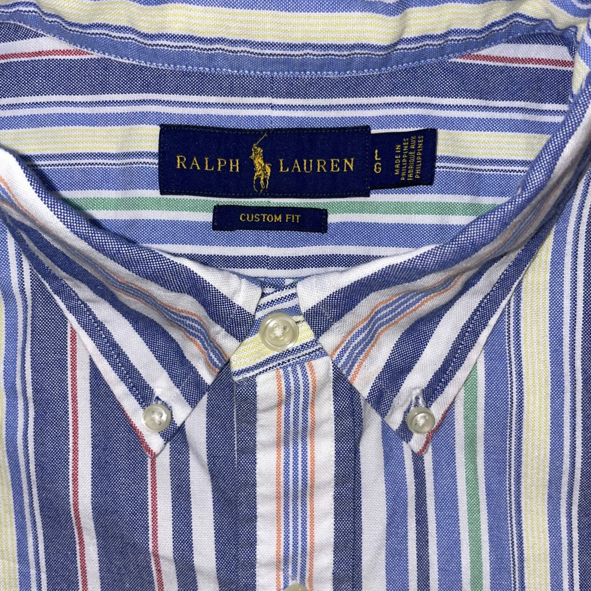 Multicolour Striped Oxford Shirt