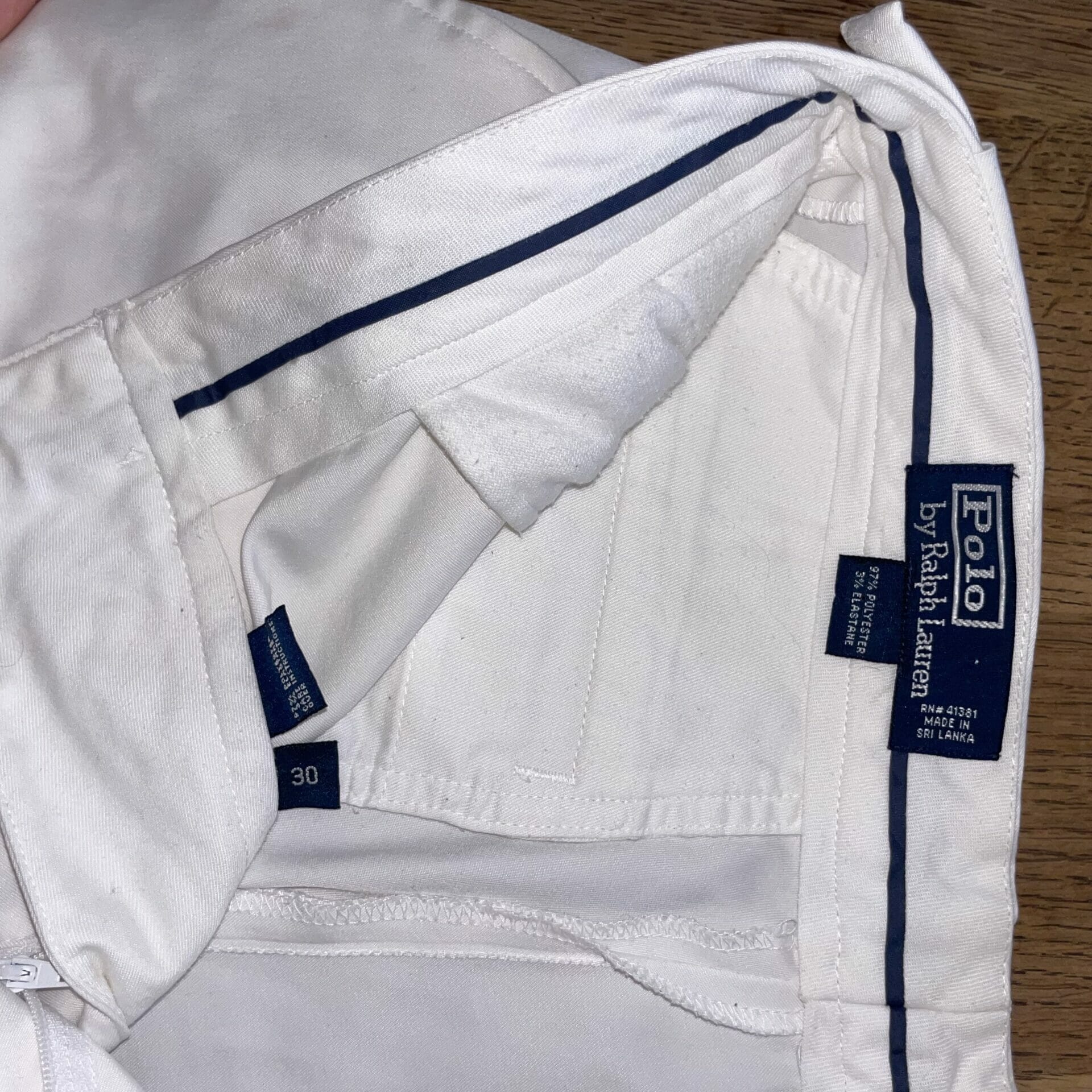 White tennis shorts Polo Ralph Lauren