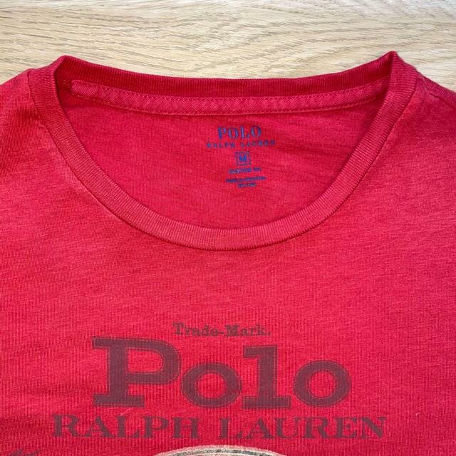 Polo Ralph Lauren Red Duck Print T-Shirt - M Men's Polo Shirt