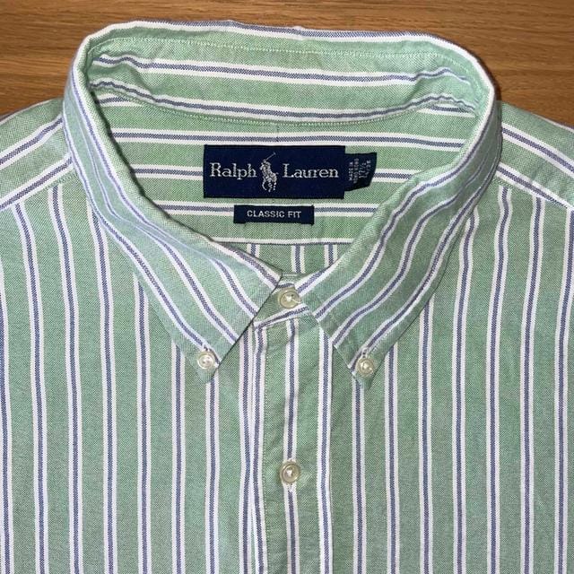 MULTI COLOUR STRIPE OXFORD SHIRT - XL Men's Polo Ralph Lauren Casual Shirt