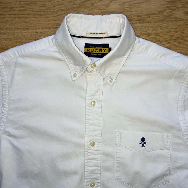 Rugby Ralph Lauren white Oxford shirt -  S Men's Casual Shirt