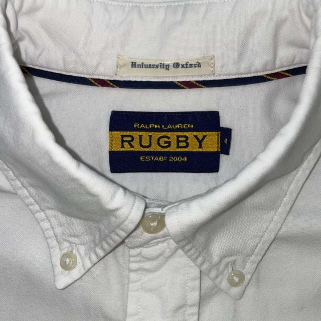 Rugby Ralph Lauren white Oxford shirt -  S Men's Casual Shirt