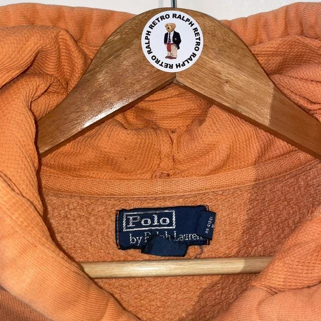 Ralph Lauren Orange Hoodie -  L Men's