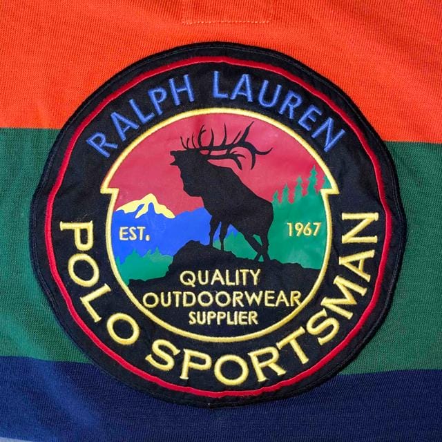 POLO SPORTSMAN LONG SLEEVE RUGBY JERSEY - L Men's Polo Ralph Lauren