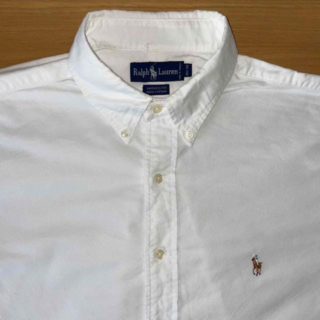 WHITE OXFORD SHIRT -  XL Men's Ralph Lauren Casual Shirt