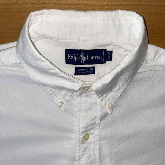 WHITE OXFORD SHIRT -  XL Men's Ralph Lauren Casual Shirt