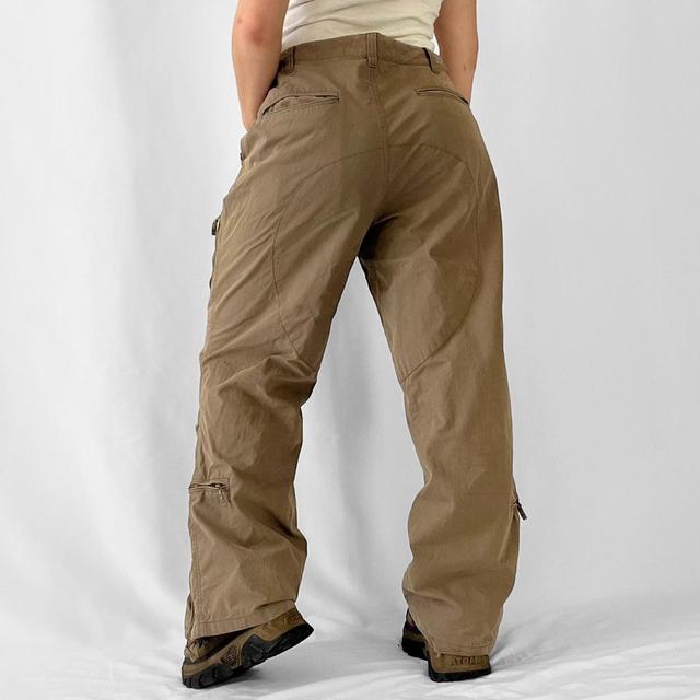 Khaki brown CS Issue multi pocket cargo trousers - 38" Men's Casual Trousers