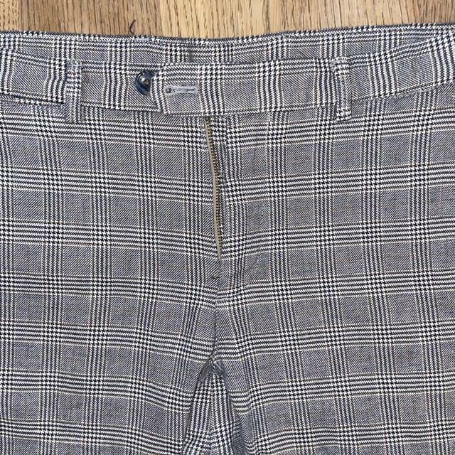 Herringbone checkered trousers - 32" Men's Casual Trousers