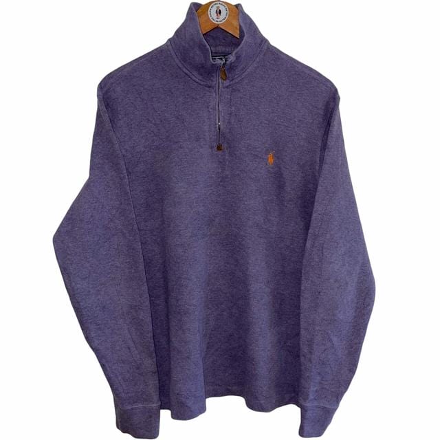 Size M (Pit to pit 22”, Collar to Hem 27”)
 Men's Ralph Lauren Jumper