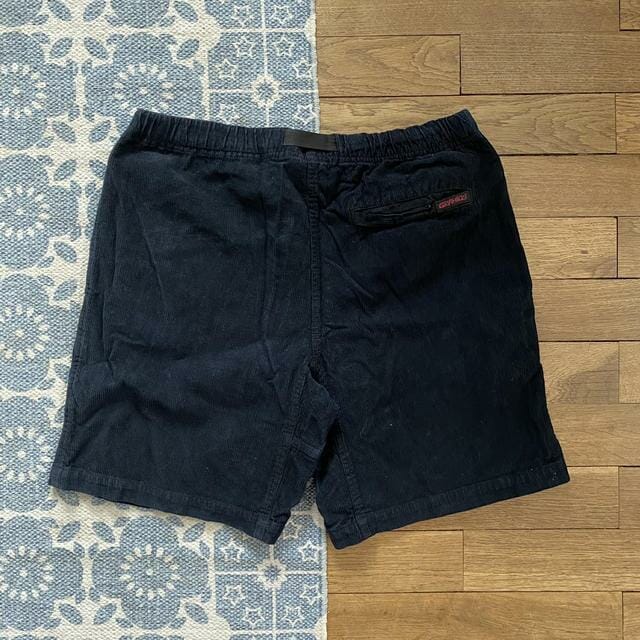 Navy blue corduroy Gramicci shorts - M Men's Gramicci Shorts Blue Navy