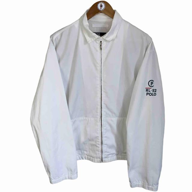 RARE Polo Ralph Lauren CP-92 White Harrington -  M Men's Jacket