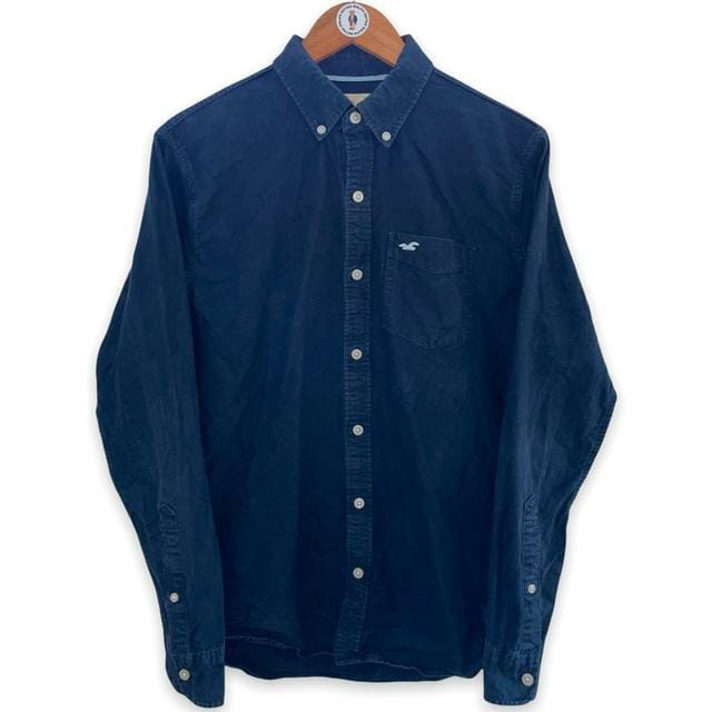 Navy blue OXFORD SHIRT - MMen's Retro Ralph Casual Shirt