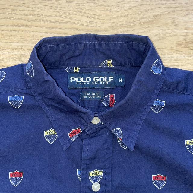 Rare🏌🏼‍♂️ Polo Ralph Lauren Golf Cotton Shirt -  M Men's