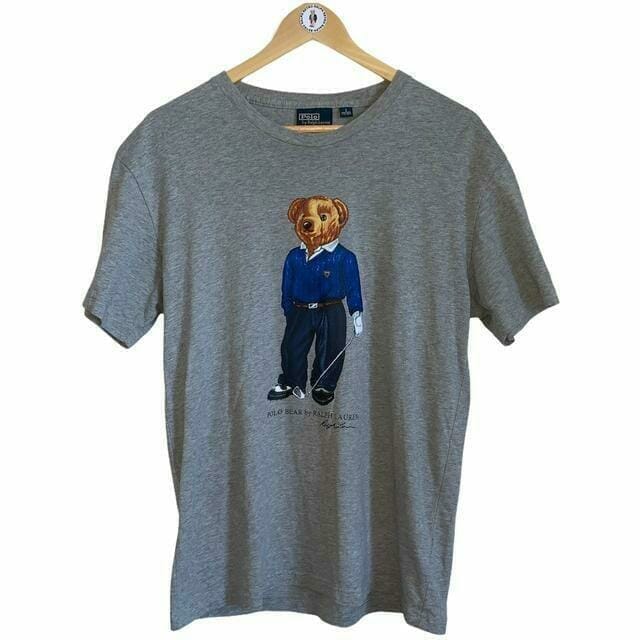 Rare🏌🏼 Polo Ralph Lauren Polo Bear T-Shirt Golf Bear Vintage Polo Bear Size S