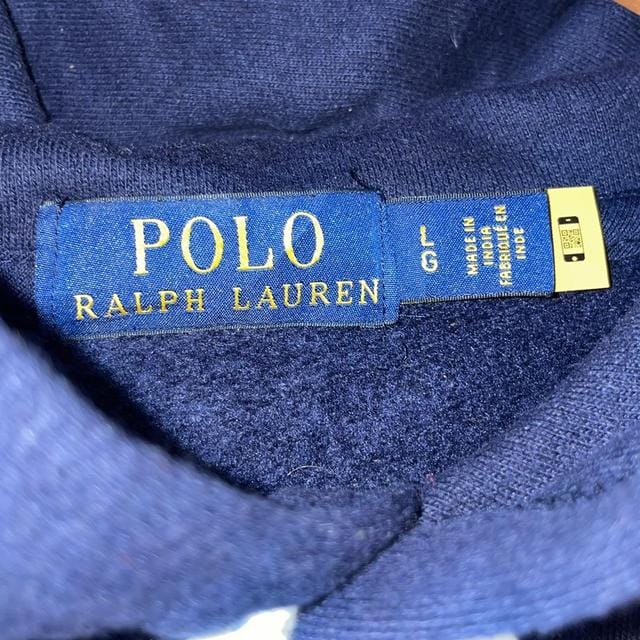 Ralph Lauren navy Hoodie -  L Men's Blue